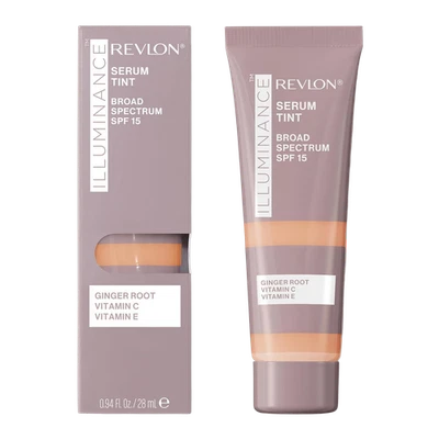 Revlon Illuminance Tinted Serum, Triple Hyaluronic Acid, SPF 15, 313 Light Tan - Image 1 of 4