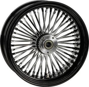 HardDrive 48-Spoke Rear Wheel Black 16x5.5 Cush Drive Wide Hub 052-0394 - Picture 1 of 1