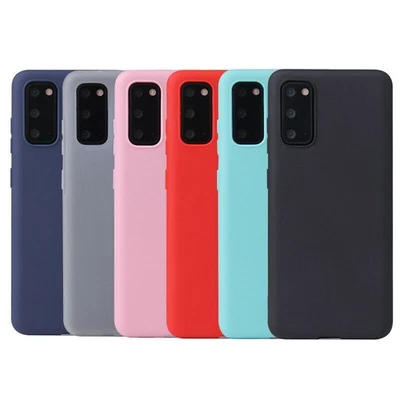 LOBWERK Pour Samsung Galaxy S20 Plus/Ultra, Note 20 Coque De Protection En Silicone