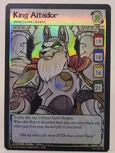 Neopets TCG King Altador 19/150 Holo - Imagen 1 de 3