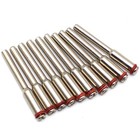 TMAX 10pc 2mm Cutoff Wheel Screw Mandrel Set 1/8" Shank Holder for Rotary Tools