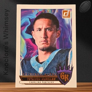 2025 Donruss Rookie Gridiron Kings Tetairoa McMillan RC #RGK-TMN Panthers  - Bild 1 von 2