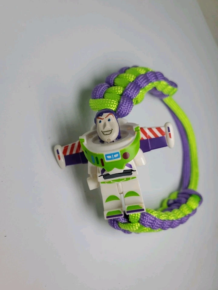 Pulsera Buzz Lightyear Bloques de Construcción Juguetes Figuras de Acción Pulsera Paracord Foto 1 de 4