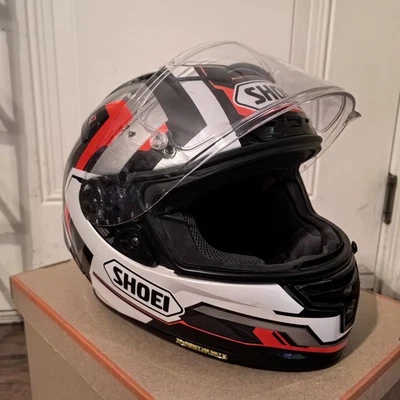 SHOEI X-Fourteen BRINK Full Face Helmet Black/White Size:M - Image 1 of 4