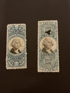 US R112, R115 Used Revenue Stamps CV$3- Lot A-79778 - Picture 1 of 2