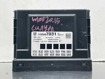 2015 GMC Canyon Body Control BCM Computer LH Kick Panel OEM 13597031 GM 15-2016 - Image 1 of 4