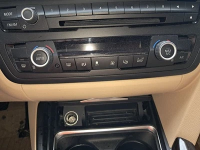 BMW 328I 2015 unidad de control de clima de aire acondicionado usada pantalla digital 64119354145 Foto 1 de 4