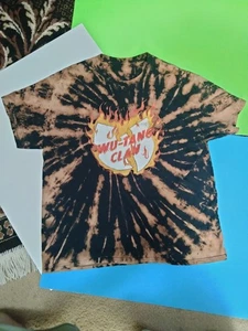 WU-TANG CLAN mens xl t-shirt Tie Dye worn/used 100% pre-shrunk cotton Free Ship - Picture 1 of 4