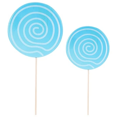  2pcs lollipop stützen große Süßigkeiten Ornamente gefälschte Lollipop festliche - Bild 1 von 4