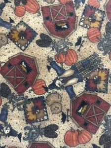 SSI Debbie Mumm Fall Flannel Fabric 42” Wide  By The Yard - Picture 1 of 6
