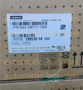 Siemens 1FK7 063-5AF71-1SA0 1FK7063-5AF71-1SA0 New In Box Expedited Shipping - Picture 1 of 6