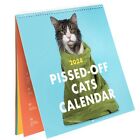 Pissed Off Cats Kalender 2024 Lustiger Katzen-Wandkalender, Kreativer Kalen7912