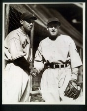 Bill Terry & Joe Cronin 1933 World Series image Photo Washington Senators Giants