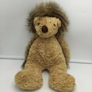 Aurora Brown Hedgehog Plush Soft Toy Stuffed Large 18" Animal 2017 - Picture 1 of 4