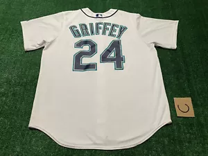 Herren Erwachsene Ken Griffey Jr Trikot L Large Seattle Mariners Baseball MLB - Bild 1 von 10
