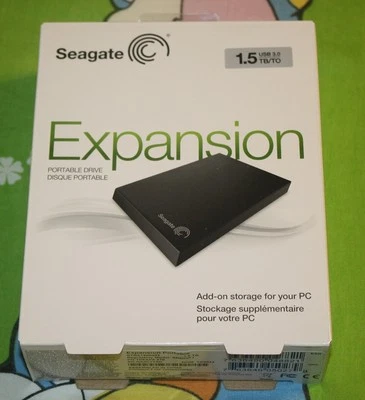 BRAND NEW Seagate 1.5TB USB 3.0 2.5" Portable External Hard Drive STBX1500401 - Image 1 of 4
