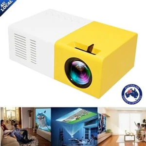 Mini Pocket LED Home Cinema Projector HD 1080P Portable Office Cinema HDMI USB - Picture 1 of 3