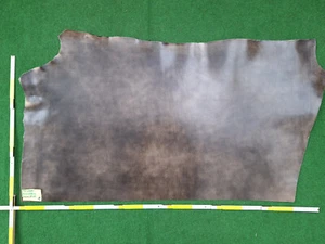 PU-Leder Taschenleder Lederhaut grau-marmoriert 3mm dick zur Auswahl - Bild 1 von 10