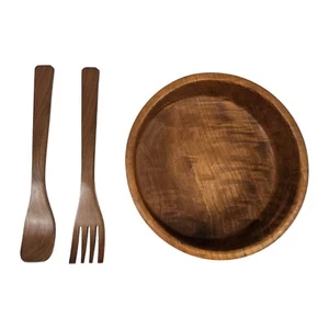 Teak Salatschüssel Zange Mid Century Danish Modern Vintage - Bild 1 von 8