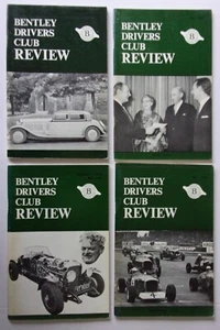 BENTLEY DRIVERS CLUB REVIEW -  1972 Full Year of 4 Editions 103 104 105 106 - Bild 1 von 1