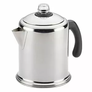 Percolator Coffee Pot Electric Large Tea Kettle Best Maker Pot 12 Cup Perculator - Picture 1 of 7