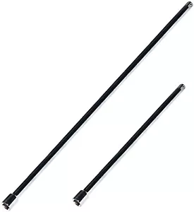 1/4" Drive Extension Bars 18" & 15" Long Ratchet Socket Bar Extensions - Picture 1 of 3