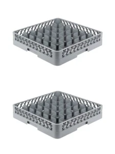 2er Pack Restaurant Geschirrspüler Full-Size Glasregal mit 36 Fächern - Bild 1 von 10