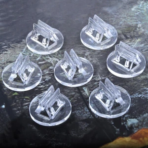 10/50PCS Clear Plastic Cards Stand Fixed Props For 2mm Paper Board Game Card - Picture 1 of 5