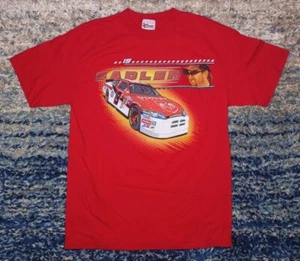 Chase NASCAR Elliott Sadler #19 Racing Red Double Sided T-shirt Mens Medium  - Picture 1 of 8