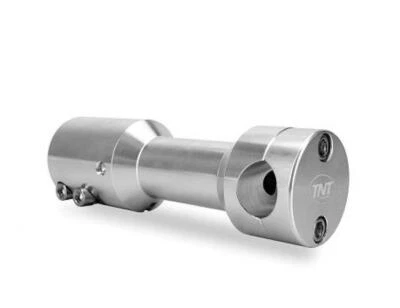 303303 MOZZO MANUBRIO TNT argento lucido- Mbk Booster - Immagine 1 di 4