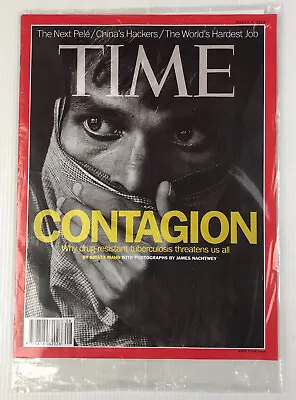 Time Magazine 2013 March 4 (Contagion) Brand New Sealed - Image 1 of 2