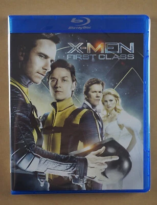 X-Men First Class (Blu-ray, 2011)  James Mcavoy  Michael Fassbender   NEW Foto 1 de 2