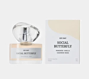 H&M Social Butterfly Parfum 30 ml (1 Oz.) Eau De Toilette Damenduft Neu - Bild 1 von 3