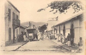 Algérie - TENIET EL HAAD - Rue Margueritte et Hôtel du Commerce - Bild 1 von 2