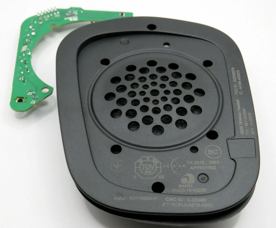 1x Logitech G935 G-Headset Ersatz-Lautsprecher, Ohrmuschel + Platine, LINKS - Bild 1 von 4