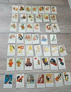 Vintage Gran'pop/Lawson Wood design German Cigarette cards Lustige Bilder lot - Picture 1 of 11