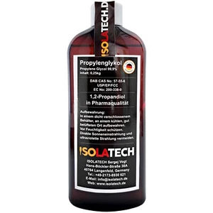 Propylenglykol e1520 1,2 Propandioll 99,9% Pharmaqualität 0,25l (39,96 EUR/l) - Bild 1 von 8