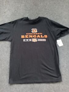 Cincinnati Bengals NFL VF Image Wear Black Tee Shirt Size Large 