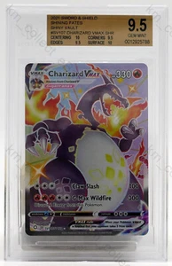 Charizard SV107 VMAX Shiny Fates no PSA Beckett BGS 9.5 GEM MINT - Picture 1 of 2