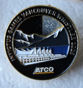 2025 Invictus Games Vancouver Whistler TCO BC place Pin - Picture 1 of 1