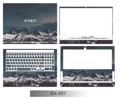 Dazzle Laptop Protector Leather Skin Stickers For HP OMEN 16-xf0006AX - Image 1 of 4