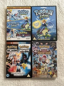 Pokémon DVD Bundle X 4 TV Series, Childrens, Animated, Family, Action, (3) - Imagen 1 de 5