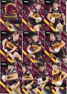 Juego de equipos Nrl Traders 2021 BRONCOS - Imagen 1 de 1