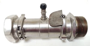 POTTER AERO CO. POTTERMETER TURBINE FLOWMETER  2- 1/2 -681 STAINLESS STEEL - Picture 1 of 9