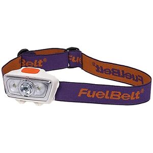 FuelBelt Helium LED Headlamp 100 Lumens. Bright constant or flashing modes. 