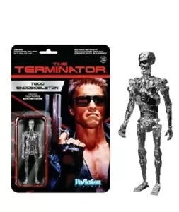 FUNKO THE REACTION TERMINATOR CHROME T800 3 3/4" ACTION FIGURE 3913 - Picture 1 of 3