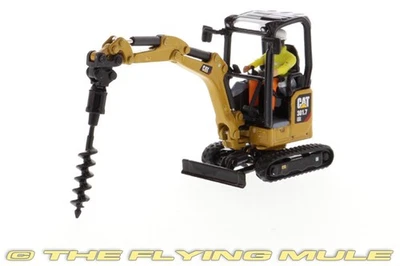 Diecast Masters 1:50 301.7 CR Mini Excavator w/4 Work Tools - Image 1 of 4