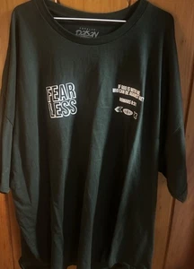 NWOT Premier Poison 4XL Olive Green “Fear Less"- If God Is With Me…” Romans 8:31 - Picture 1 of 7