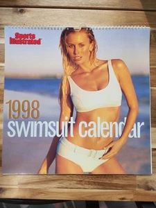 1998 Sports Illustrated Swimsuit Calendar Niki Taylor NO POSTER - Picture 1 of 6