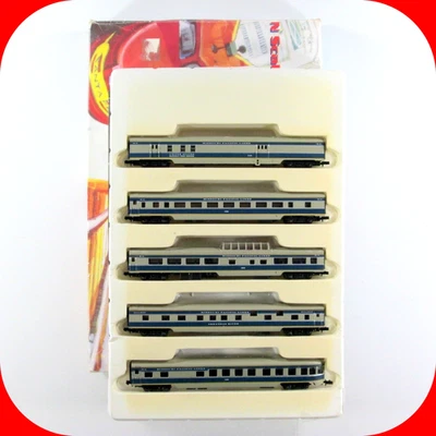 N Scale ***MISSOURI PACIFIC*** Lightweight Passenger 5-Car Set -- CON-COR 004030 - Image 1 of 4